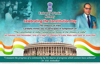 Invitation for Celebration of Constitution Day